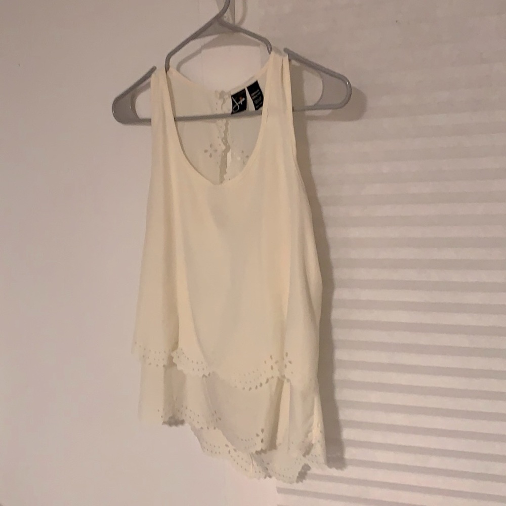 Jopna White Tank